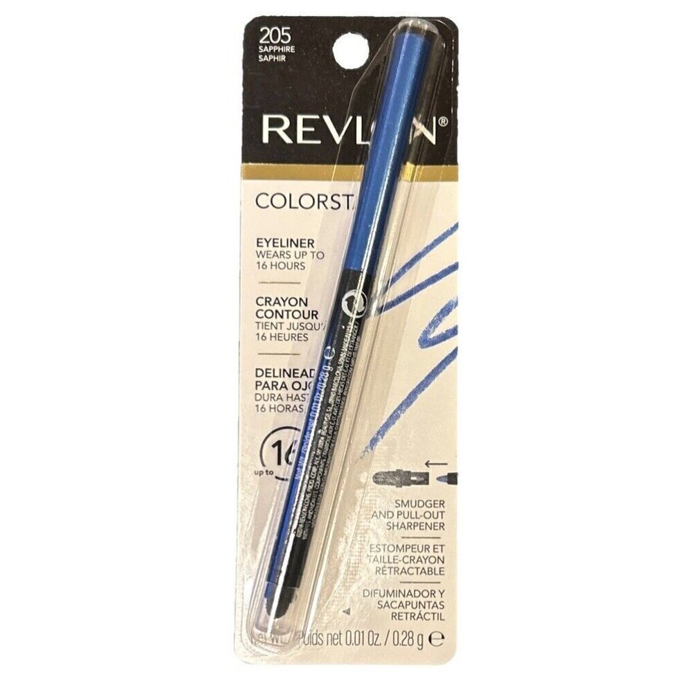Revlon ColorStay Waterproof Eyeliner Sapphire 205 - 0.01 oz  New Sealed